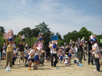 父の日参観(名城公園)